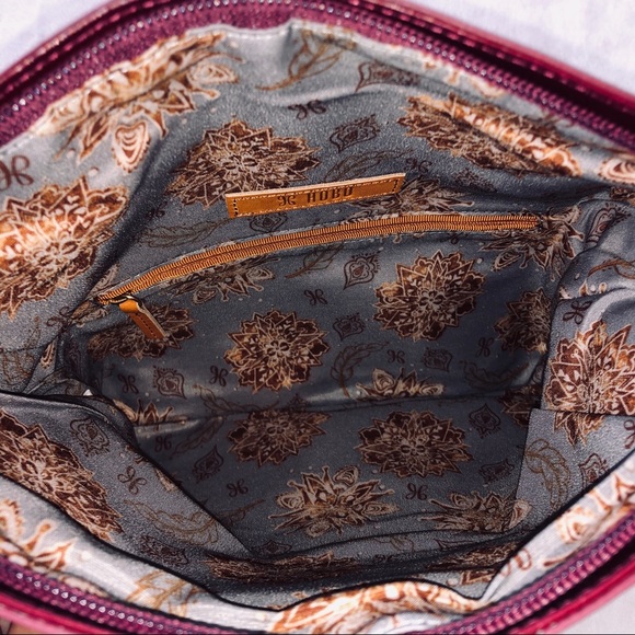 Hobo Zeal Studded Clutch Wallet in Ruby - Picture 6 of 6